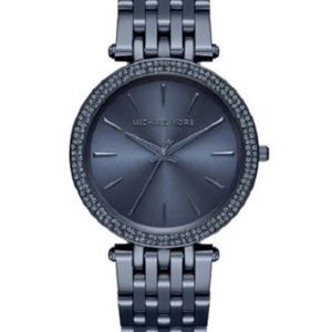 Michael Kors navy blue women’s watch